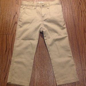 Girls khaki trousers 2T